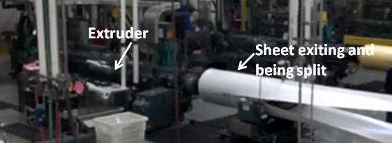 Extrusion making of our food packaging